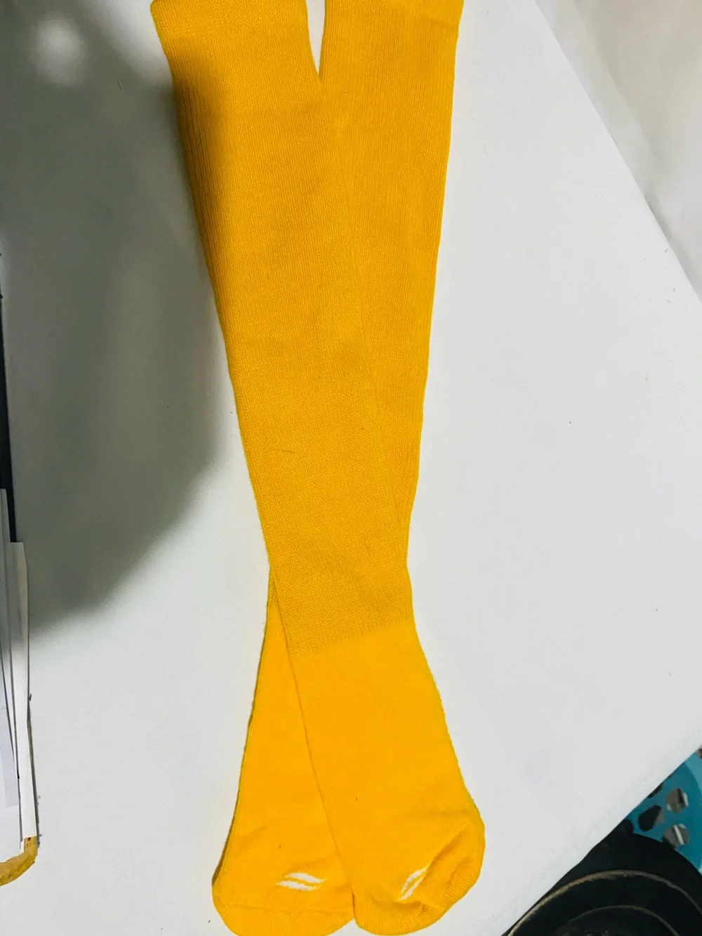 Golden Yellow Youth Athletic Socks - NWOT